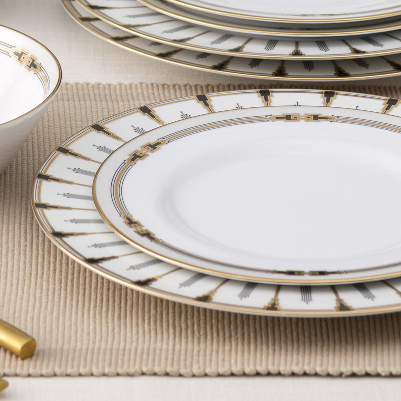 Noritake Empire Gold 5-Piece Place Setting, Service for 1 | Wayfair